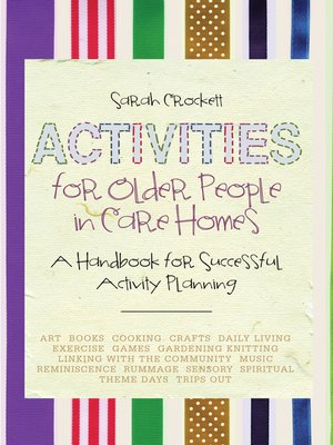 cover image of Activities for Older People in Care Homes